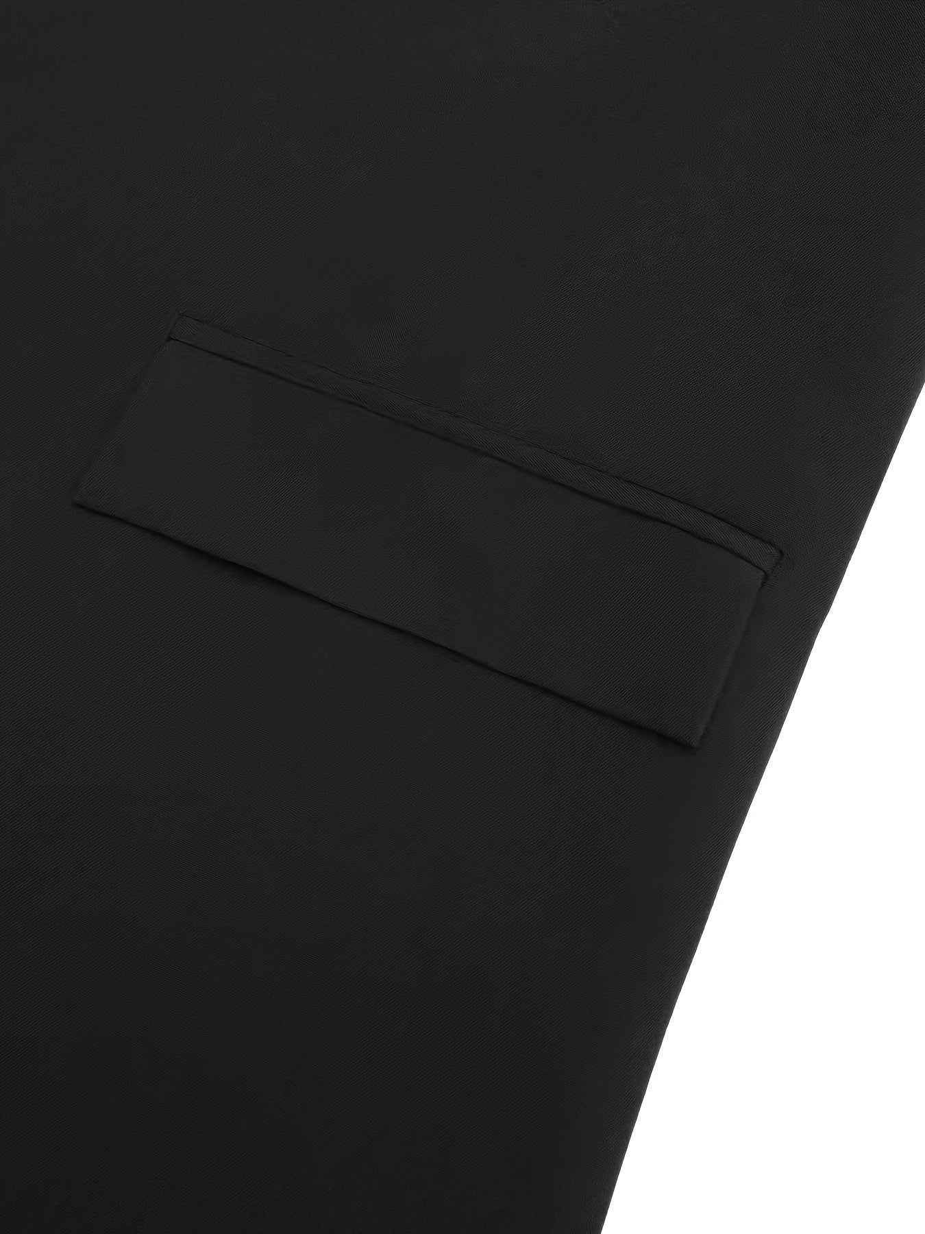 Blazer masculino leve, abotoamento, corte casual, preto, com gola entalhada
