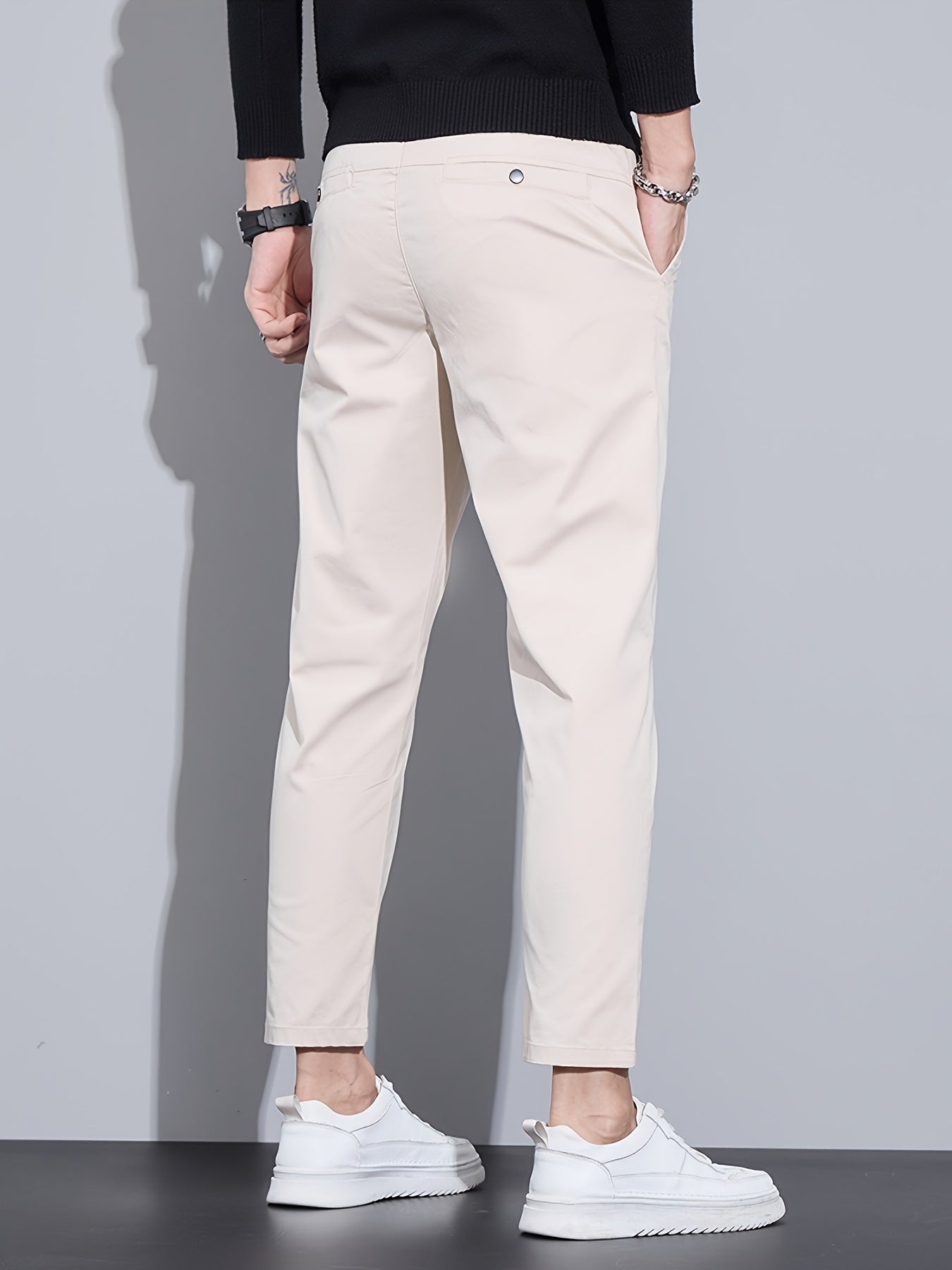 Calça social slim fit
