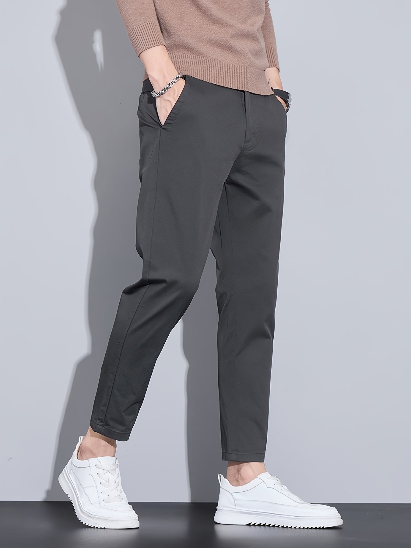 Calça social slim fit