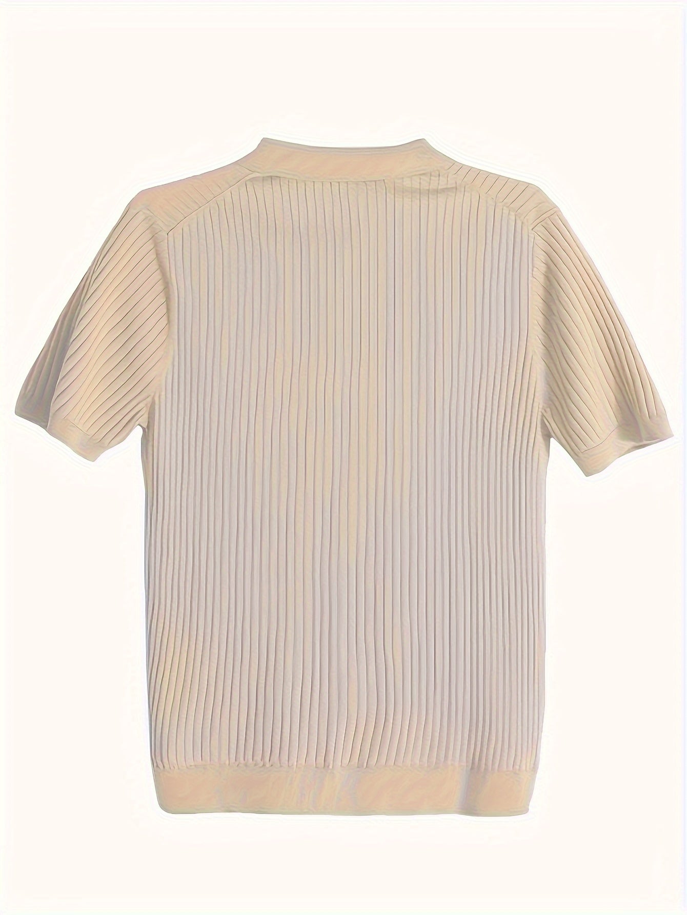 Camisa polo masculina slim fit - manga curta