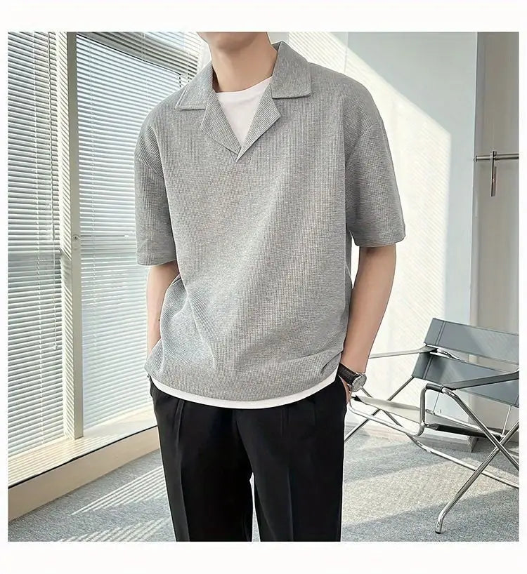 Camisa Polo Casual moda coreana