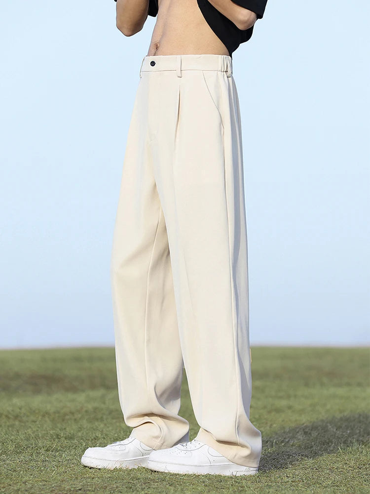 Calça masculina coreana