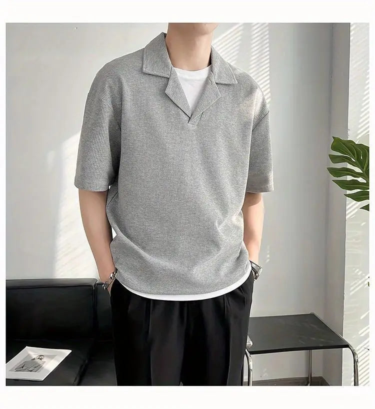 Camisa Polo Casual moda coreana