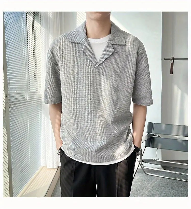 Camisa Polo Casual moda coreana