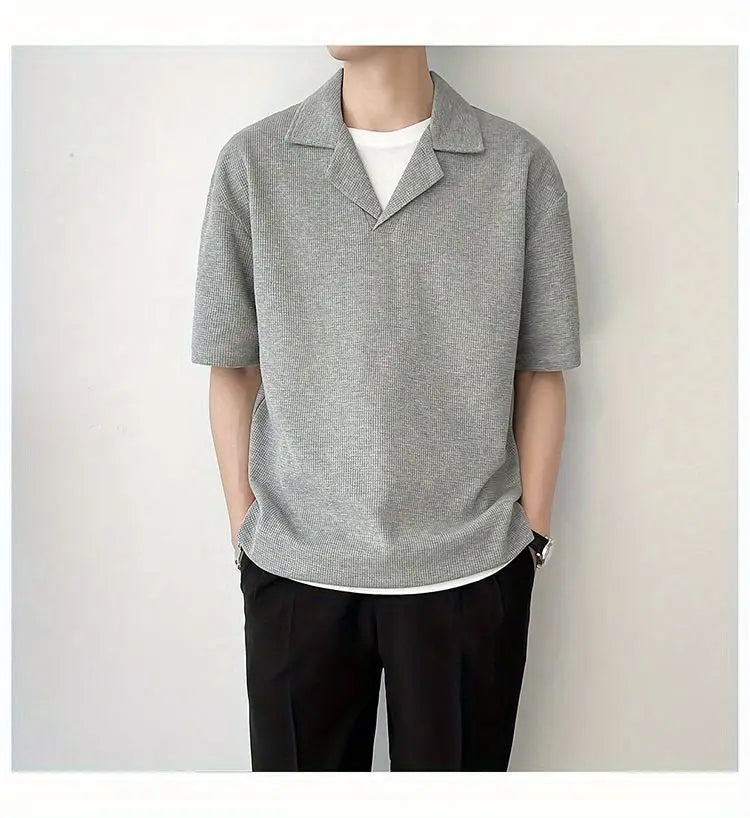 Camisa Polo Casual moda coreana