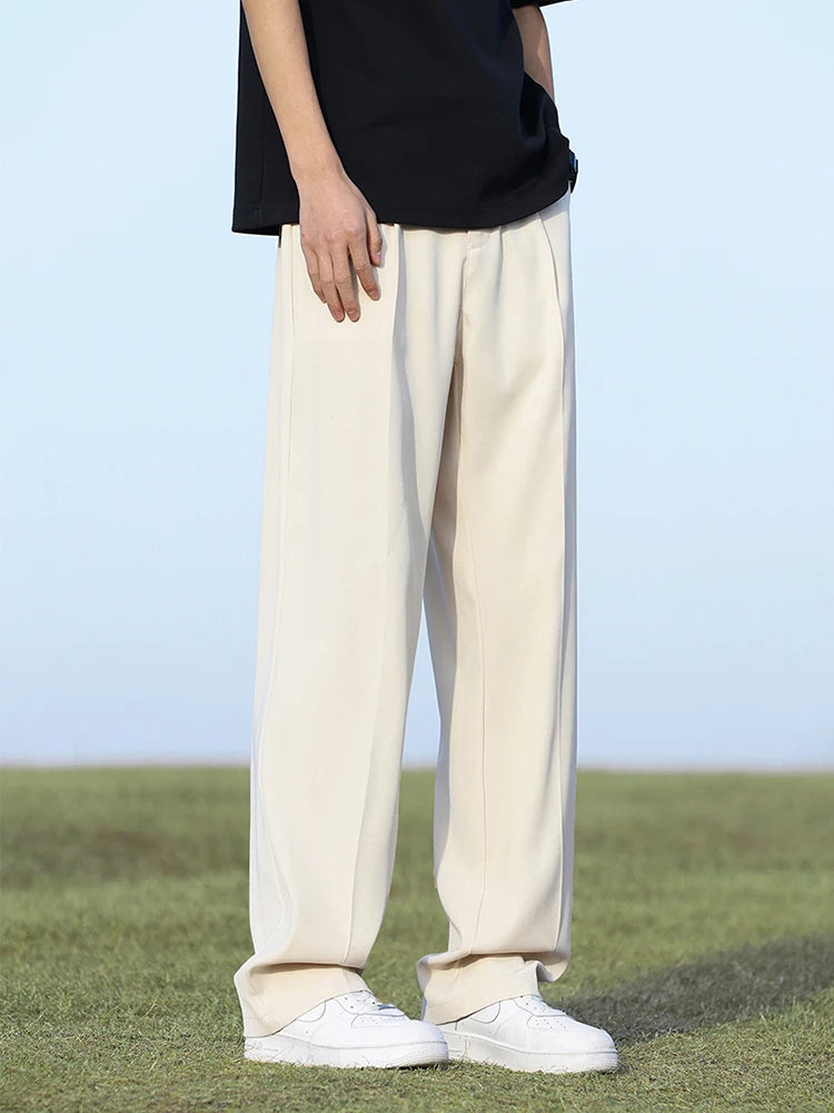 Calça masculina coreana