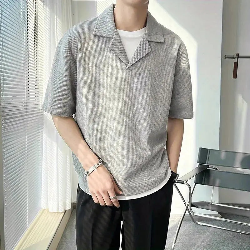 Camisa Polo Casual moda coreana