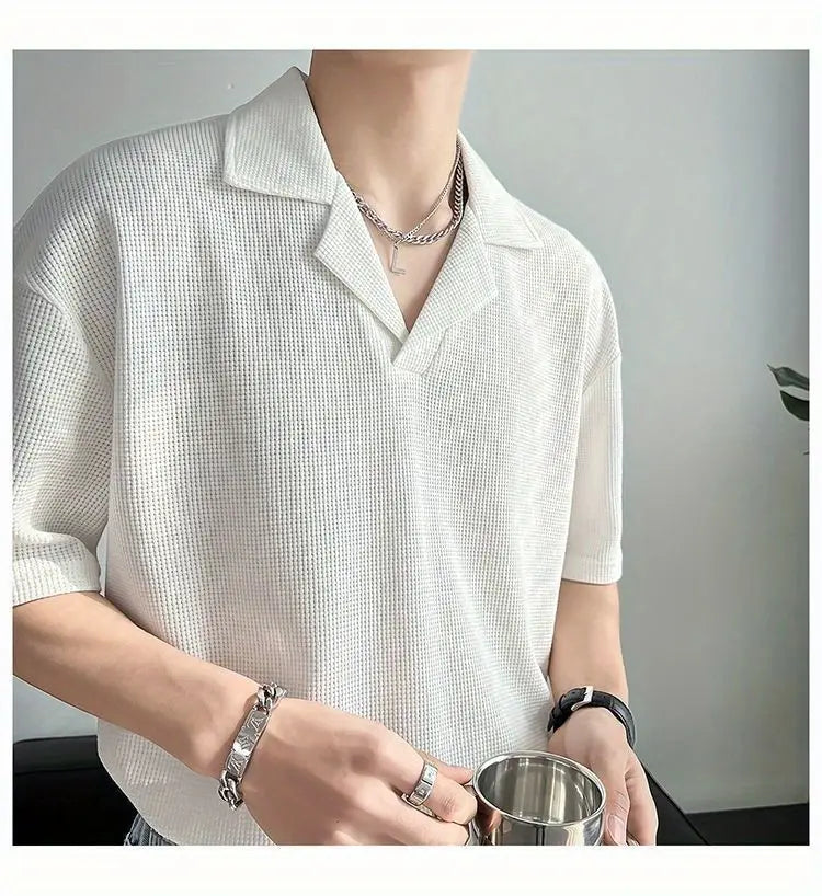 Camisa Polo Casual moda coreana