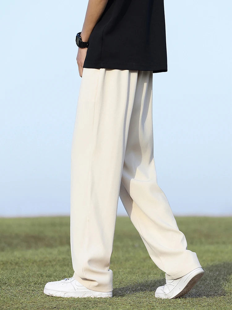 Calça masculina coreana