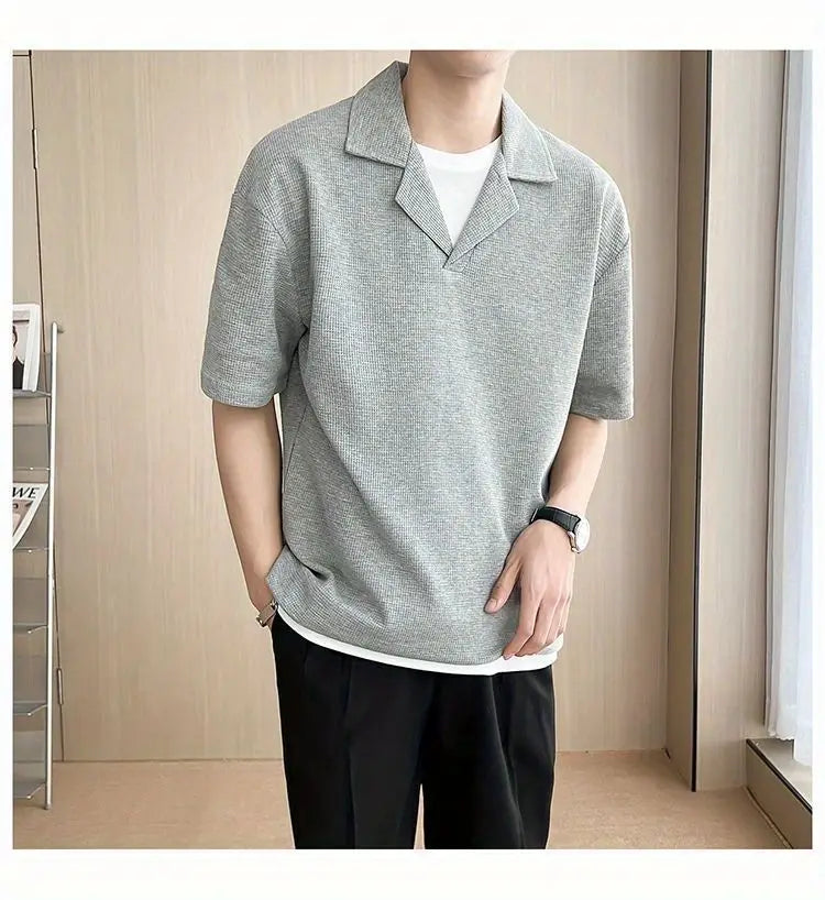 Camisa Polo Casual moda coreana