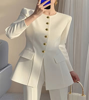 Blazer Elegante – Look Jeju Elegance