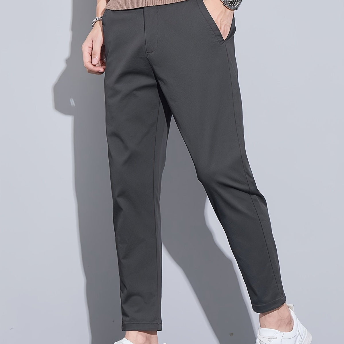 Calça social slim fit
