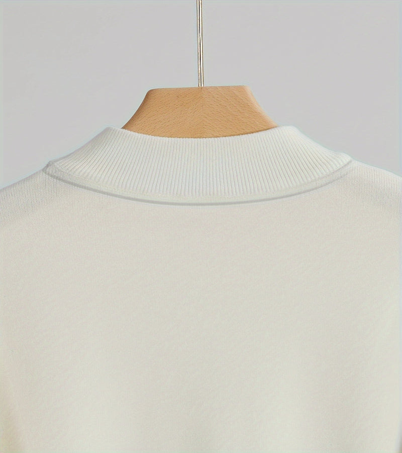 Suéter Masculino de Malha com Gola Alta