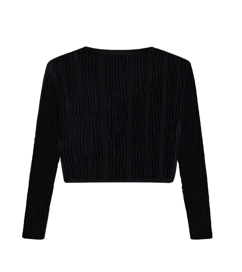 Look Coreano Outono/Inverno – Conjunto Elegante com Blusa de Manga Longa e Calça Casual Bege