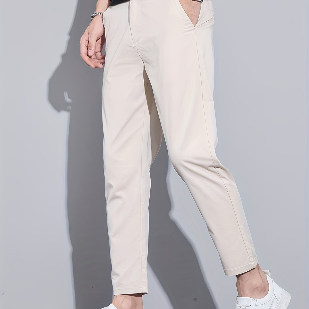 Calça social slim fit
