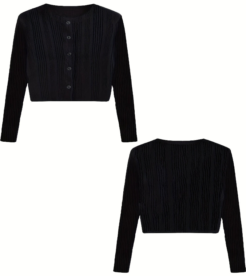 Look Coreano Outono/Inverno – Conjunto Elegante com Blusa de Manga Longa e Calça Casual Bege