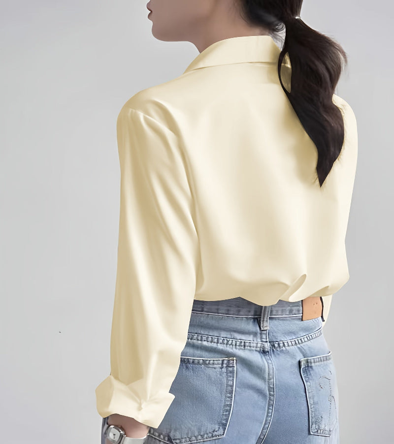 Camisa Elegante – Look Seoul Grace