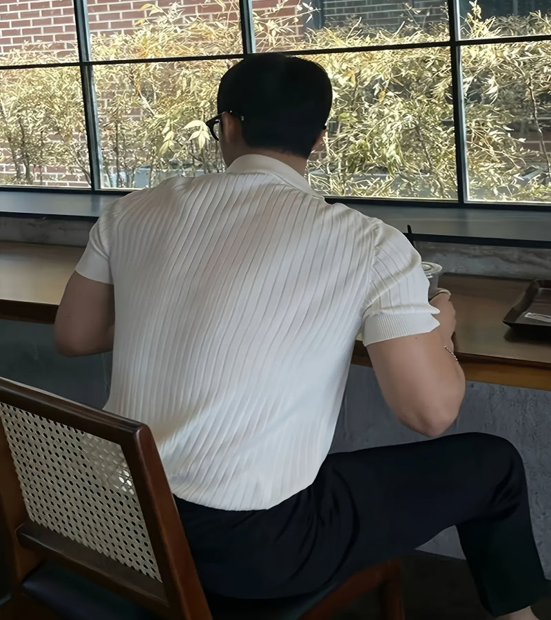 Camisa Polo Masculina Slim Fit