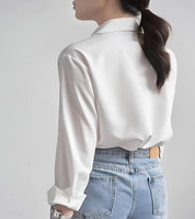 Camisa Elegante – Look Seoul Grace