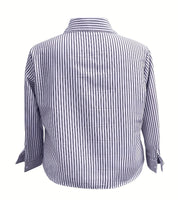Camisa Polo Listrada Feminina – Look Seoul Breeze