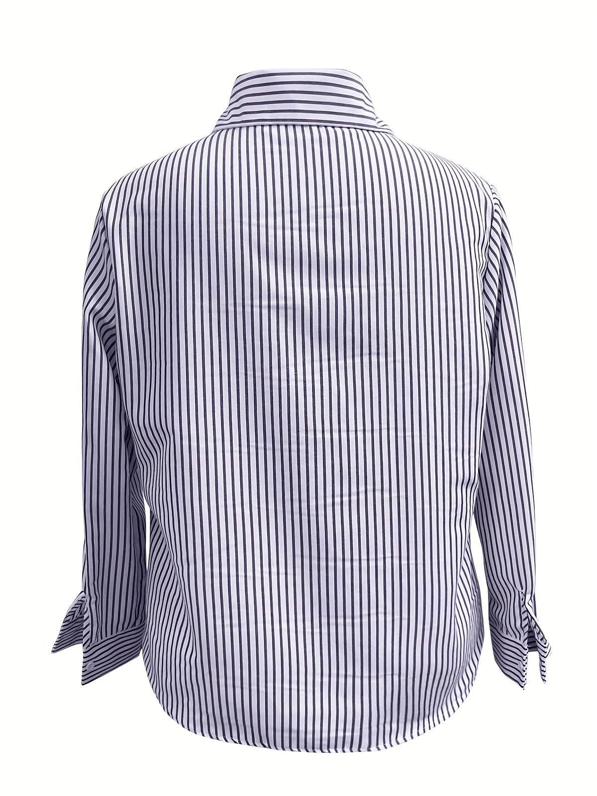 Camisa polo com estampa listrada, camisa casual