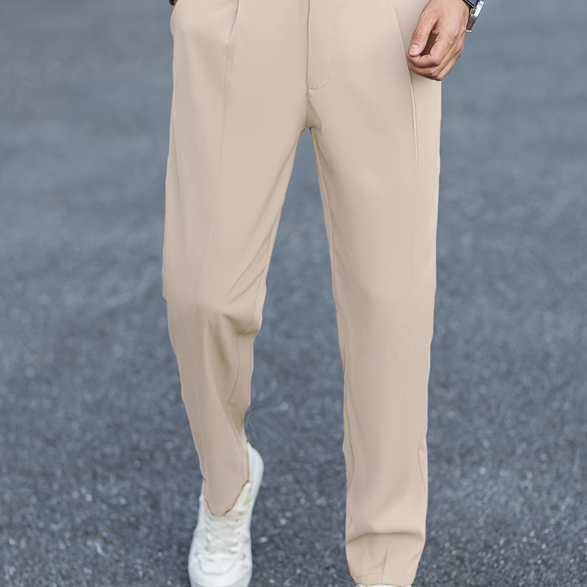 Calça masculina estilo Vintage