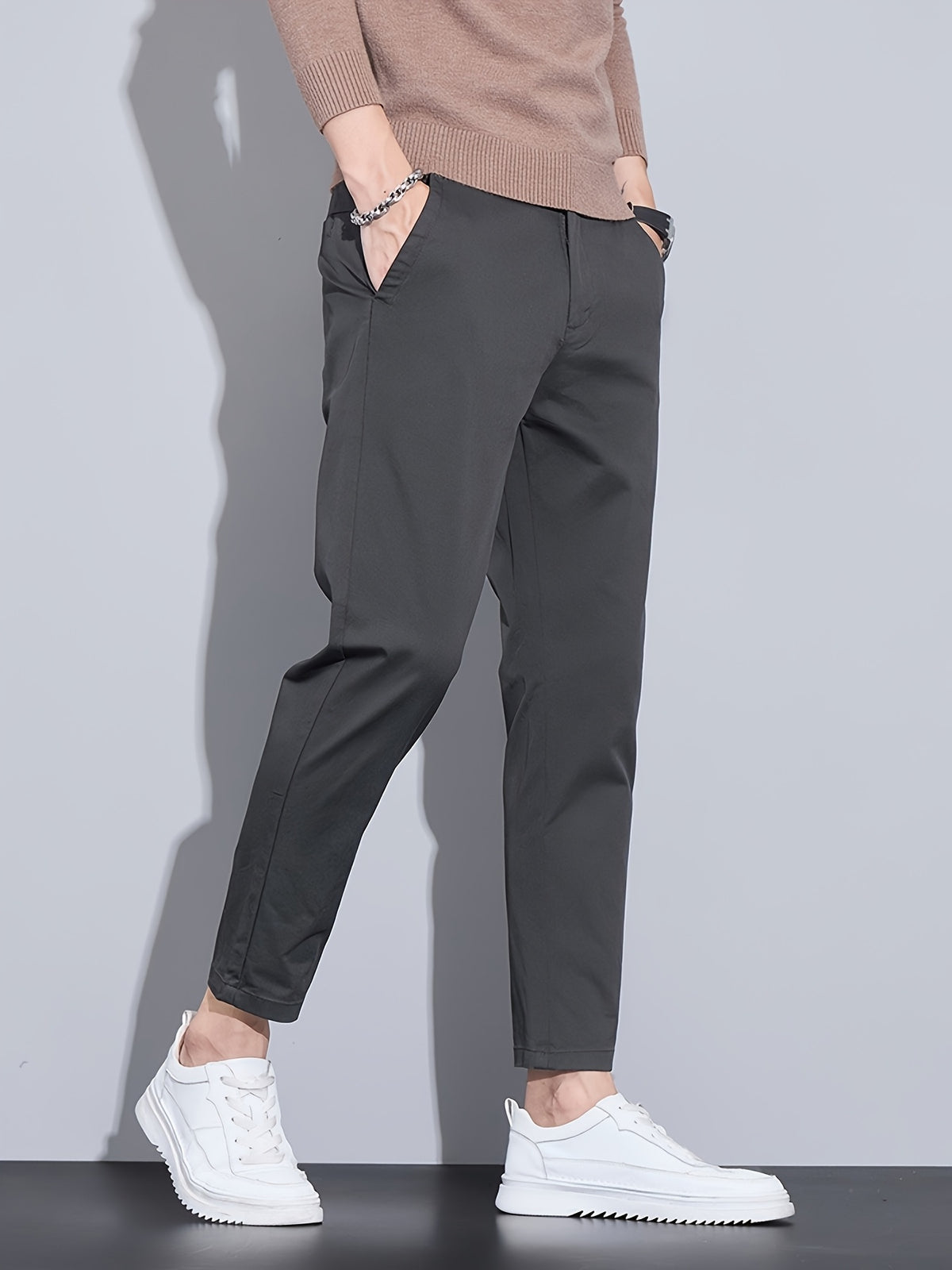 Calça social slim fit