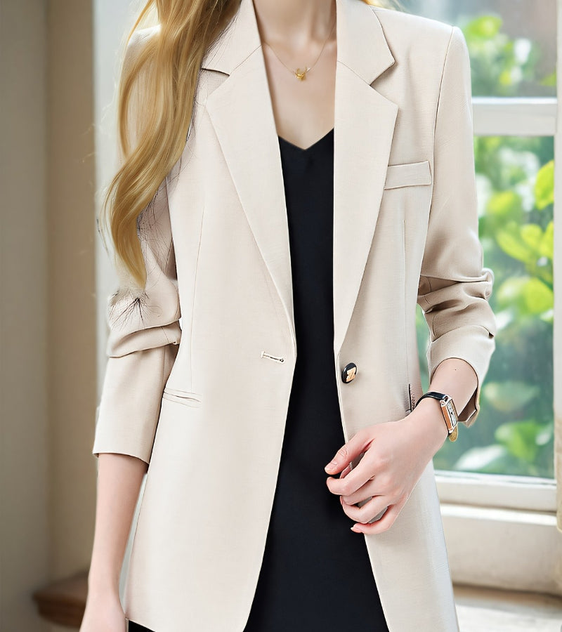 Blazer Elegante – Look Seoul Chic