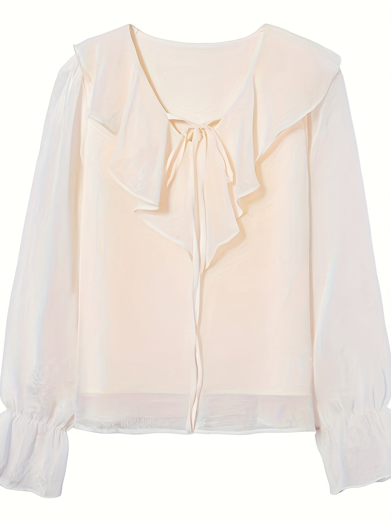 Blusa Coreana de manga comprida Chic Petite