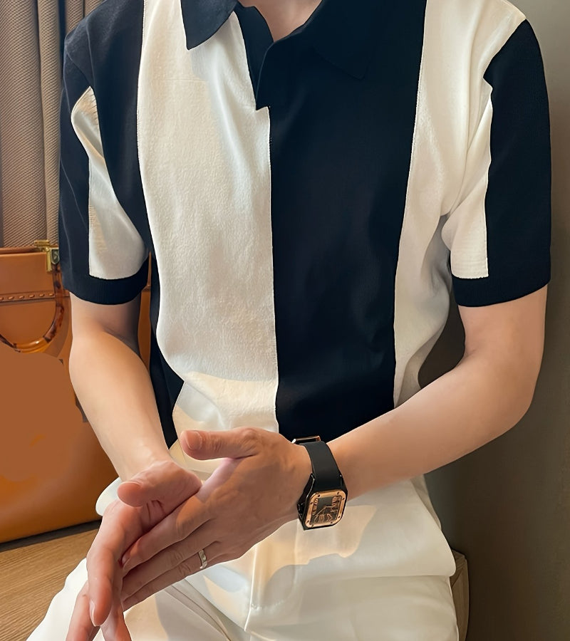 Camisas moda Corena em blocos de cores