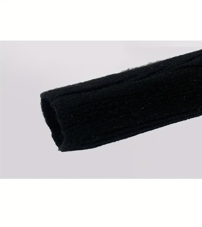 Look Coreano Outono/Inverno – Conjunto Elegante com Blusa de Manga Longa e Calça Casual Bege