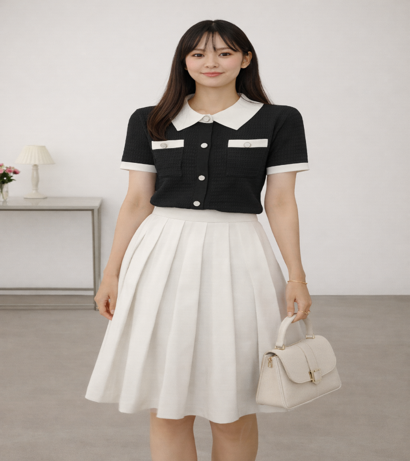 Camisa Social Feminina Estilo Coreano – Elegância e Modernidade