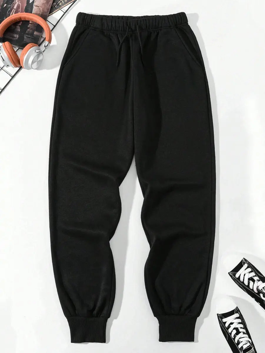 Calça Grossa Moderna Estilosa Confortável Casual Swag Quente