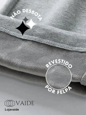 Calça Grossa Moderna Estilosa Confortável Casual Swag Quente