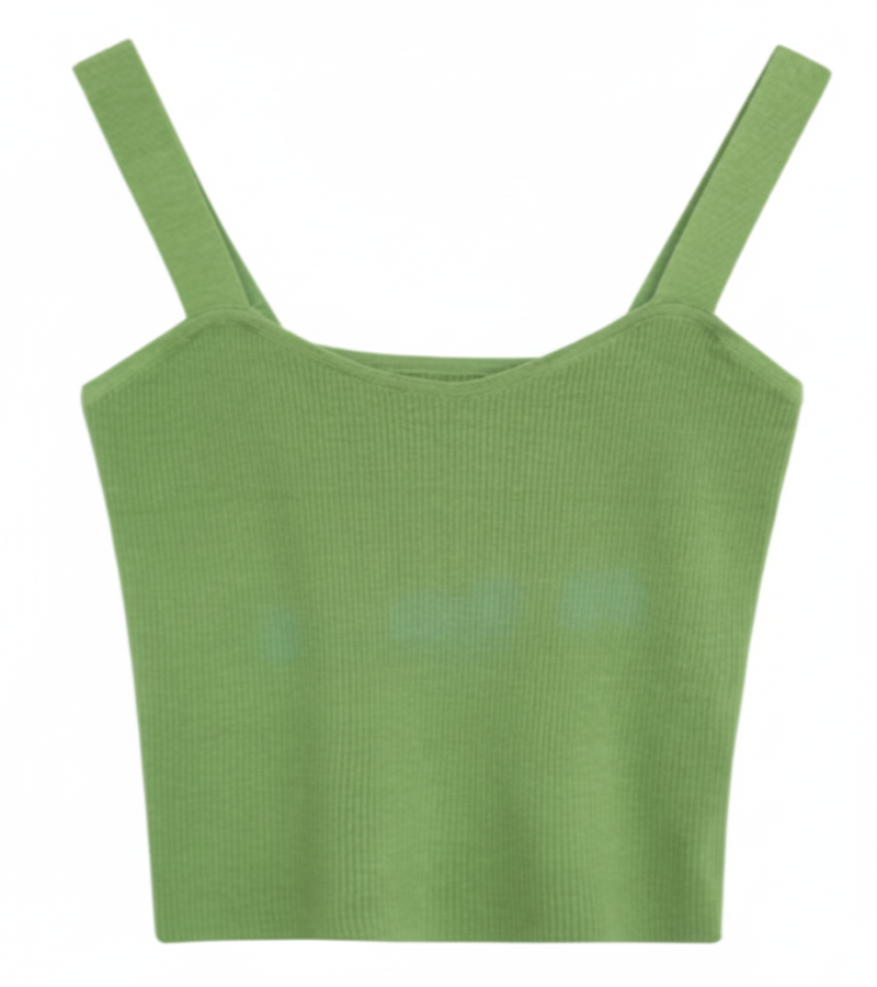 Look "Meu Demônio Favorito" - Cardigan + cropped em tricô