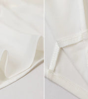 Saia de Veludo Cotelê Branca – Elegante, Sofisticada e com Caimento Impecável