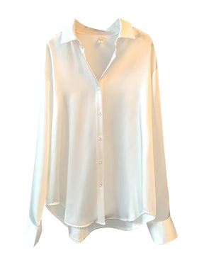 Blusa de manga comprida para escritório feminina