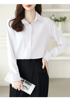 Camisa de Manga Longa com Botões