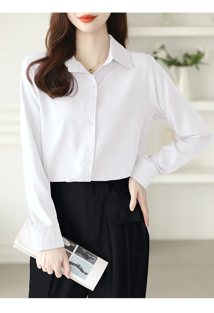 Camisa de Manga Longa com Botões