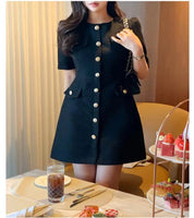 Vestido Tweed Coreano Estilo “Small Coreia”