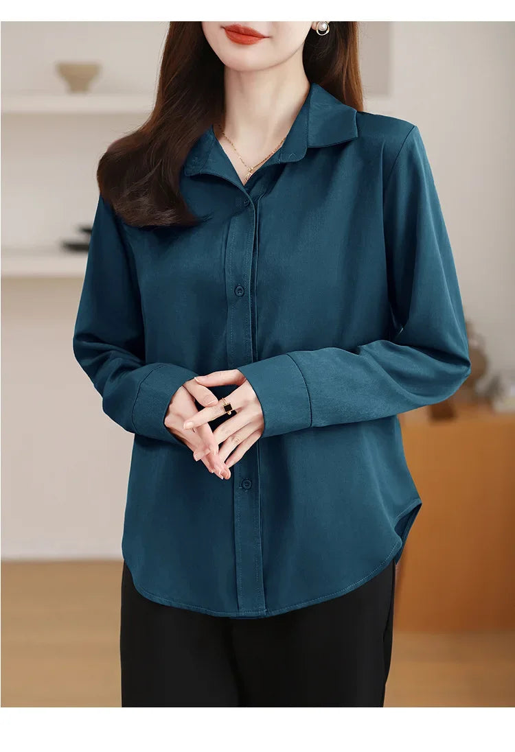 Camisa de Manga Longa com Botões