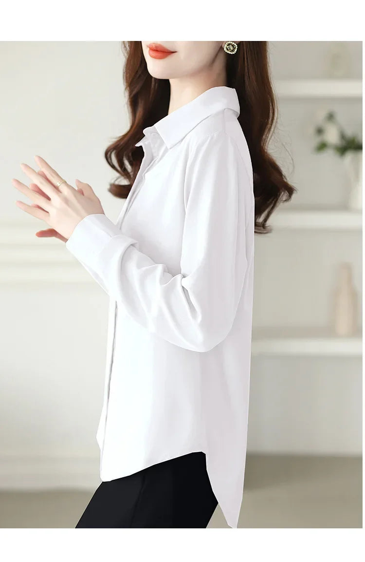 Camisa de Manga Longa com Botões