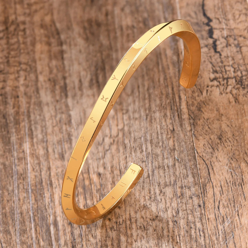 Pulseira Masculina Vintage em Aço Inoxidável – Estilo Coreano Minimalista