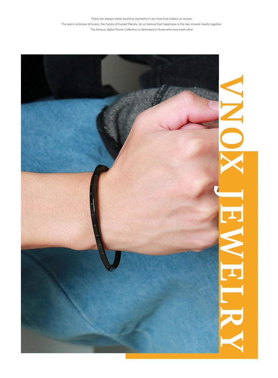 Pulseiras para homens, pulseira vintage