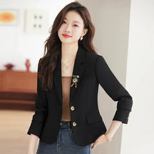 Blazer Manga Longa Escritório Coreano