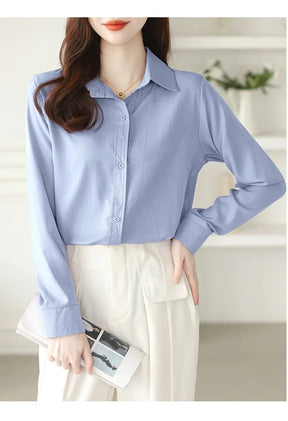 Camisa de Manga Longa com Botões