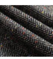 Terno de Lã Feminino Xadrez Tweed – Estilo Casual Coreano