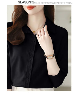 Camisa de Manga Longa com Botões