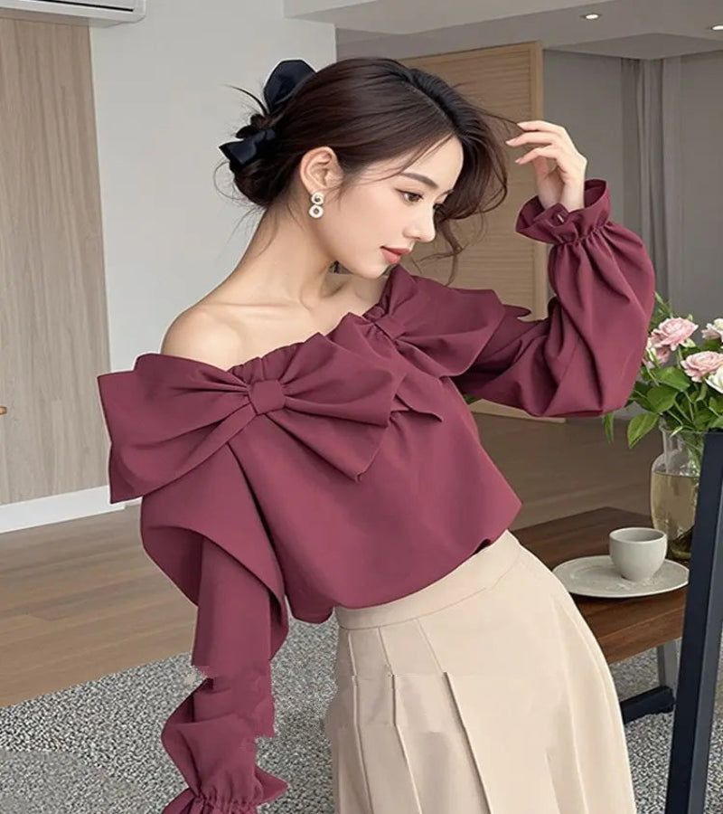 Blusa Slim de Tecido Leve – Look Seoul Office