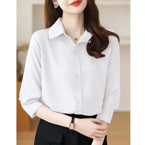 Camisa de Manga Longa com Botões